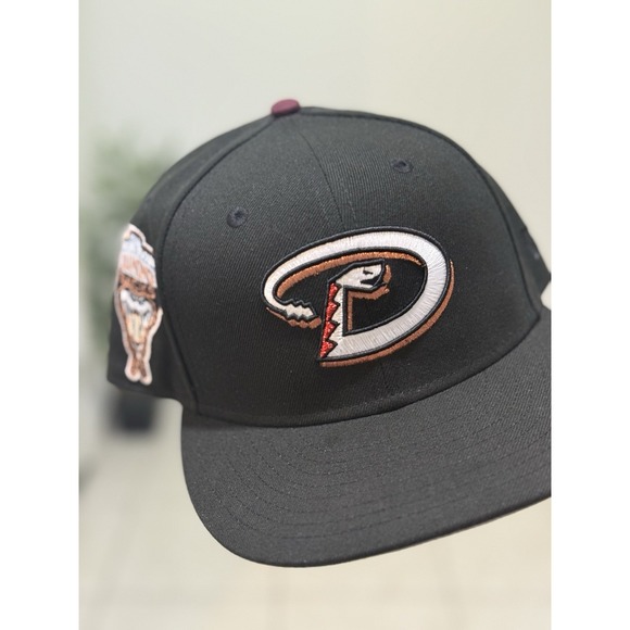 7 5/8 New Era 59Fifty Arizona Diamondbacks Fitted Hat Size Hat Club Inaugural 98
